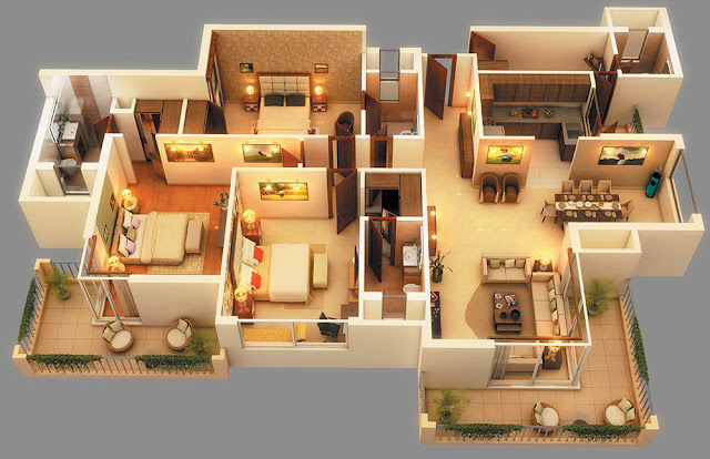 Luxury Living in Exquisite 3 BHK Apartments